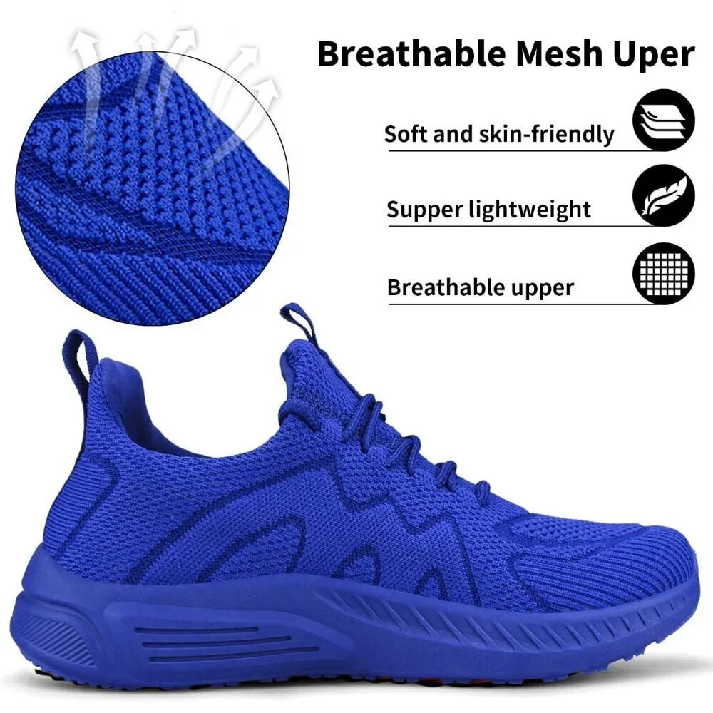 Lightweight Women's Slip-On Running & Tennis Shoes for Gym, Workout, Travel